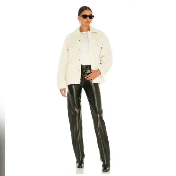 Anine Bing Rory Jacket in Cream New With Tag - Picture 8 of 9